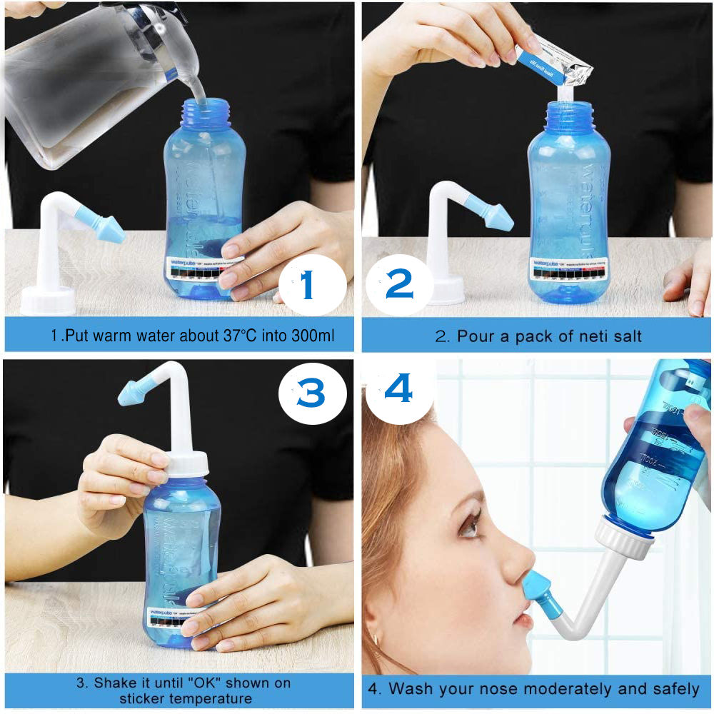 HƯỚNG DẪN SỬ DỤNG BỘ RỬA MŨI XOANG VESIM AG+